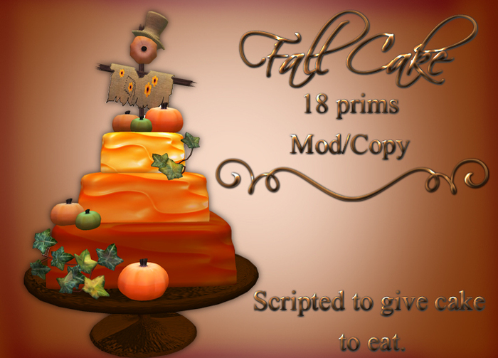 Fall Cake - MOD/COPY