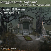 Haunted Halloween Grave Yard v18 Boxed