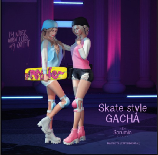 14 Art&KO. Sorumin - Skate style GACHA - Longsleeve Green - M
