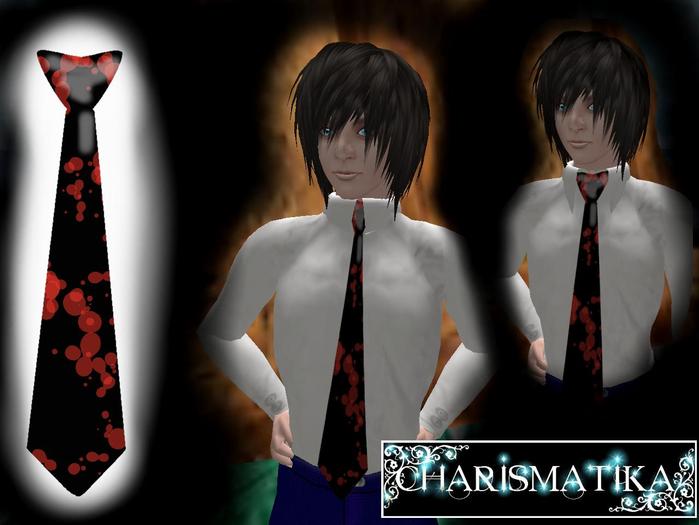 *Charismatika* Bound- Necktie - Excuse the Blood