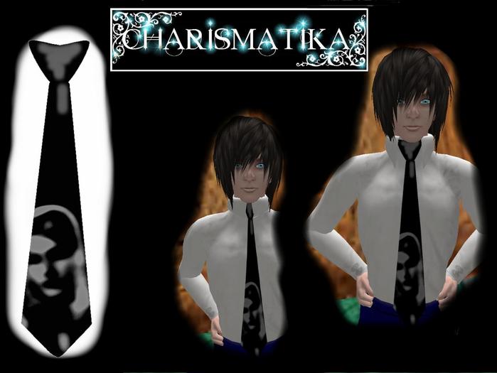 *Charismatika* Bound- Necktie - Ghost of a Chance