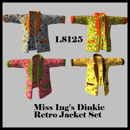 Miss Ing's DInkie Retro Jacket Set
