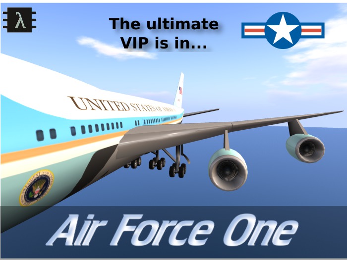 Air Force One (flyable 747)