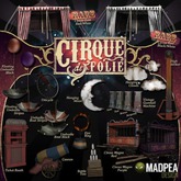 MadPea Cirque de Folie - Vintage Gumball Machine - Slate