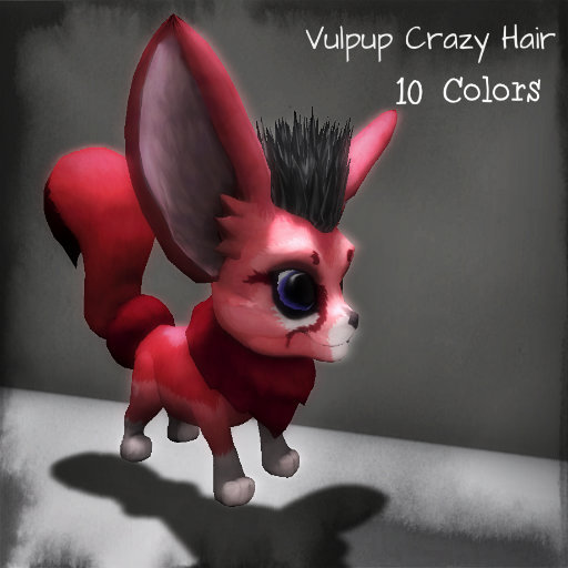 Crazy Hair for Vulpup Base & Bal