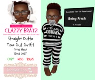 Straight Outta Time Out Outfit - TD Kid