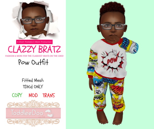 *CB* - TDKid Pow Outfit - Boxed (add me)