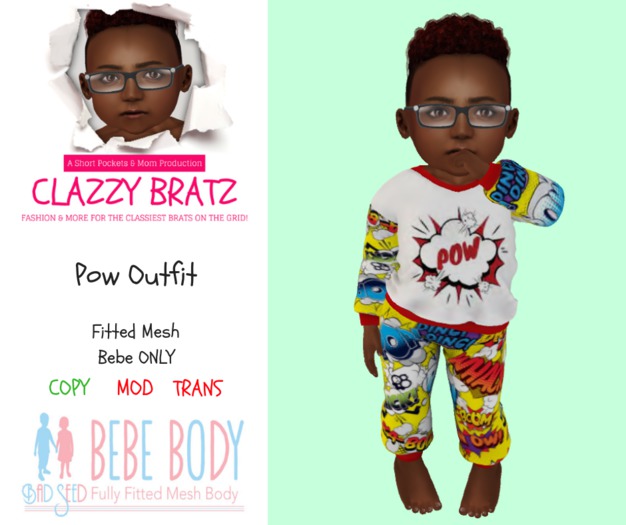 *CB* - Bebe Pow Outfit - Boxed (add me)