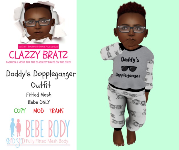 Daddy's Doppleganger Outfit - Bebe