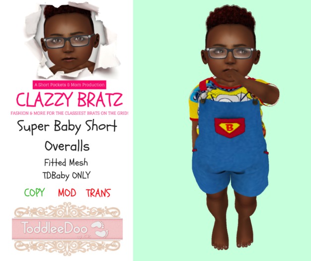 Super Baby Overalls - TDBaby