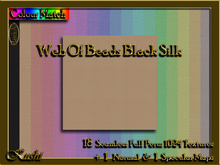 Web Of Beads Black Silk Solids Seamless Textures