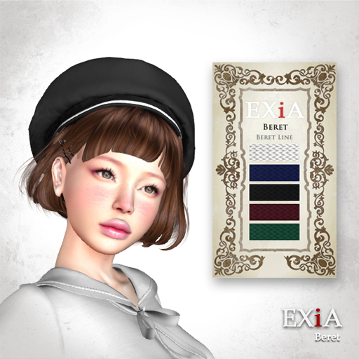 * EXiA * Beret Black
