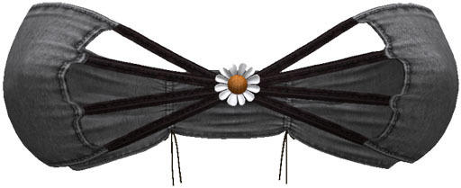 [BY BECK] Flower Top Grey