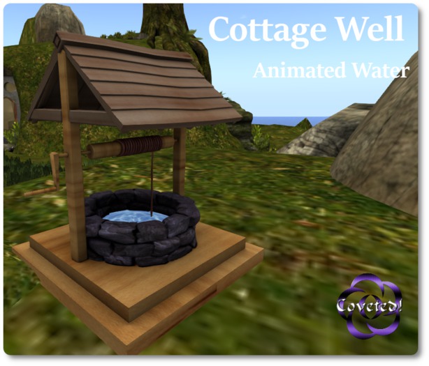 Cottage Well w/Animated Water