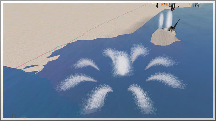 Brunnen mit 11 Düsen