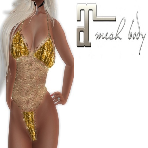 SWIMSUIT - HOLLYWOOD GOLD - MAITREYA B
