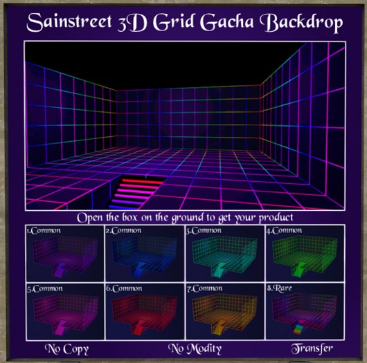 Saintstreet 3D Grid Mix BOX RARE