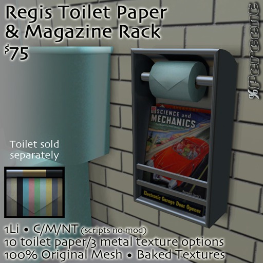%Regis TP&Mag Rack *MESH* Delivery Box