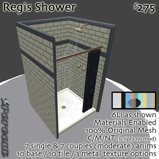 % Regis Shower *MESH*