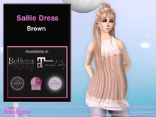 Sallie Dress Brown