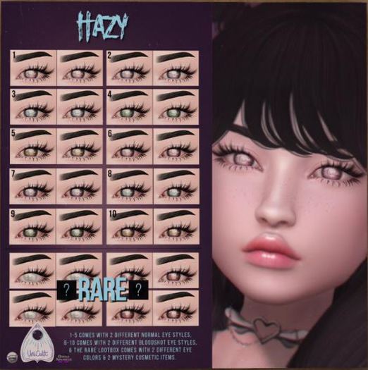 9 UniCult - Hazy Eyes Acid V2 COMMON