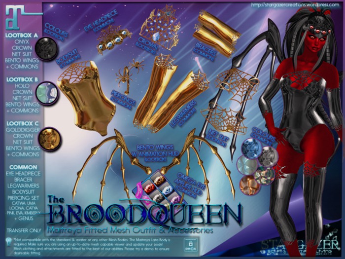 SG Broodqueen Bracers - COMMON - Copper