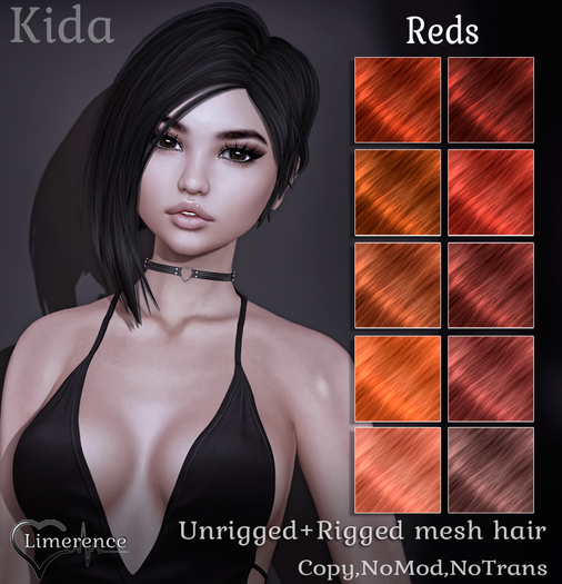{Limerence} Kida hair-Reds