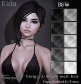 {Limerence} Kida hair-B&W