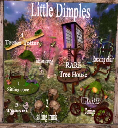 tea party rockin chair