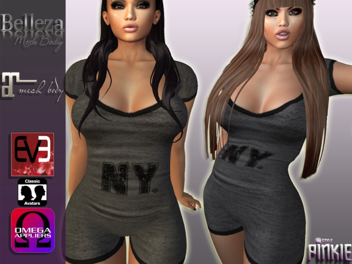 *Pinkie Style* Campus Grey NY