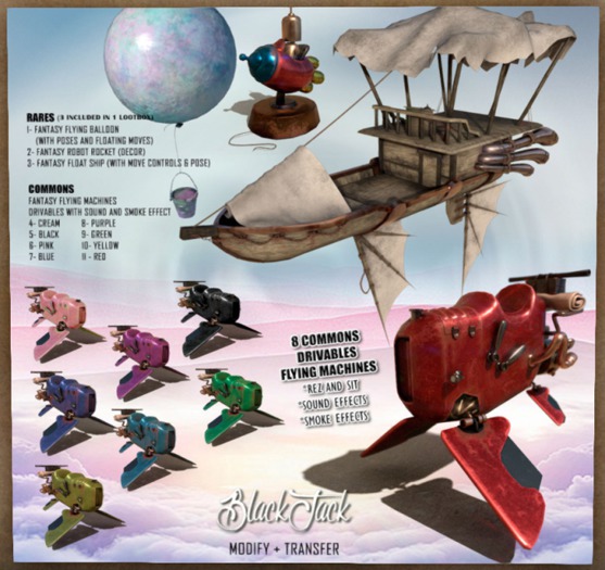 BJK - Fantasy machines  Flying Blue