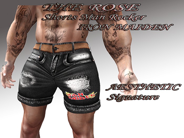 Shorts Aesthetic IRON MAIDEN