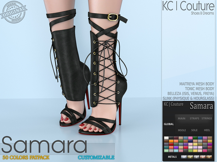 -KC- SAMARA CALF BOOTS / MAITREYA BELLEZA SLINK TONIC