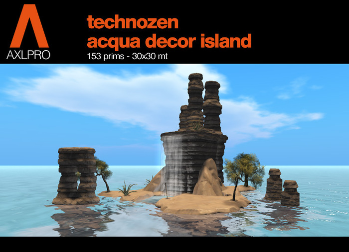 AXL pro Plus - Technozen Acqua Decor Island 001