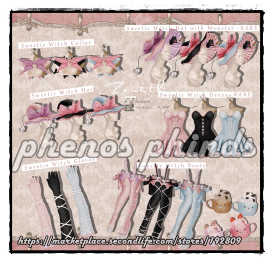 =Zenith=Sweetie Witch Collar (Sky)