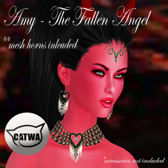 Second Life Marketplace - CATWA - AMY THE FALLEN ANGEL SKIN
