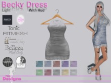 Becky Dress With Hud Light