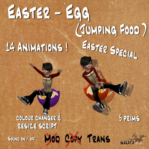 easter egg -jumping food / boxed