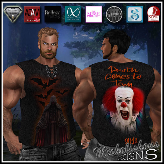 * Mikolishous Designs * AB Slvlss T-Death 2 Town-Pennywise