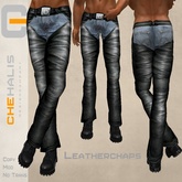 Chehalis mens Leatherchaps