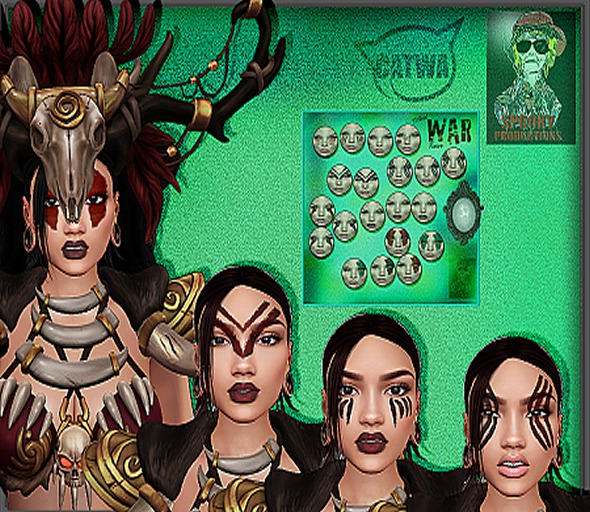 SP Monster MU- F* Tribal Set