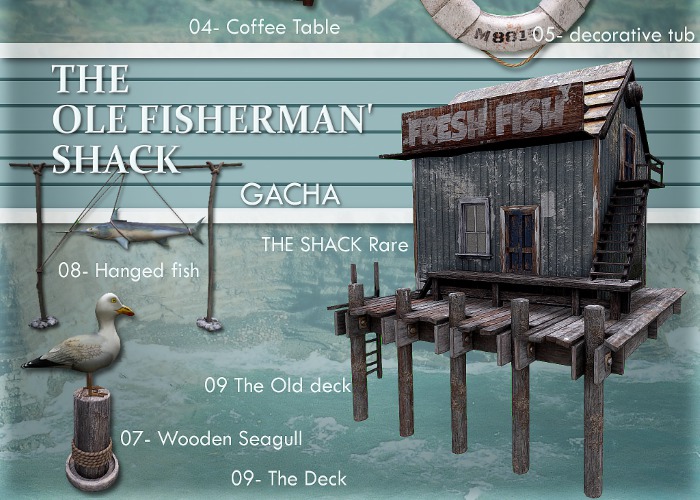 The Ole Fisherman'shack (FULL SET)