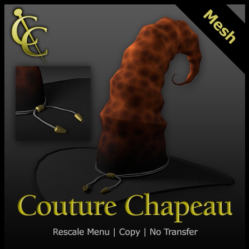 CC Web Witch Hat (Orange)