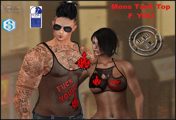 Gift Mens Tank Top F_YOU