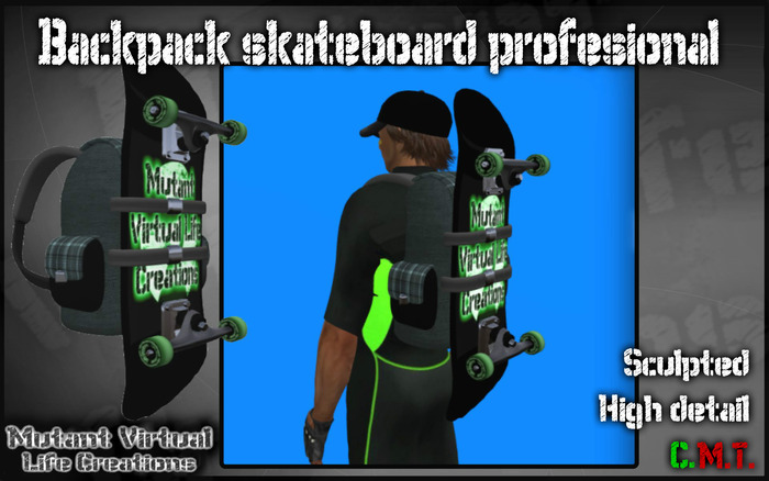 backpack skateboard profesional