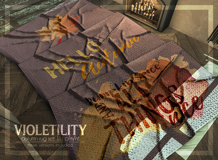 Violetility - Autumn Rug Set