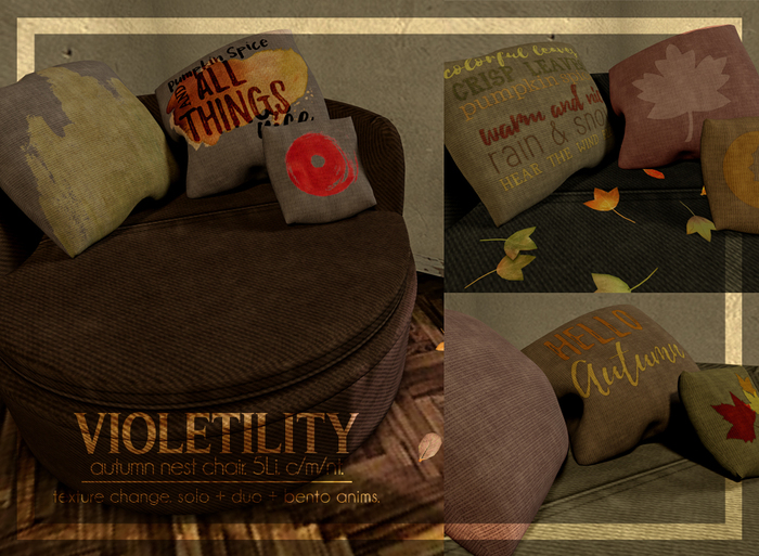 Violetility - Autumn Nest Chair