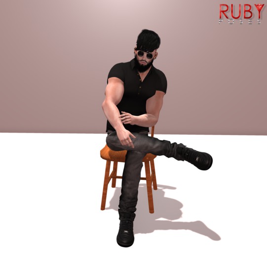 [Ruby Pose] Single Male 03 Gift!