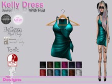 Kelly Dress With Hud Jewel