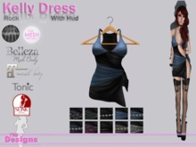 Kelly Dress With Hud Rock